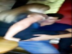 Blonde girl rides my brother’s weiner at a party